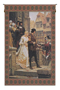 Call to Arms With Border Belgian Tapestry Wall Art