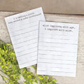Over Worked Under Intoxicated Mini Notepad (Pack of 4)