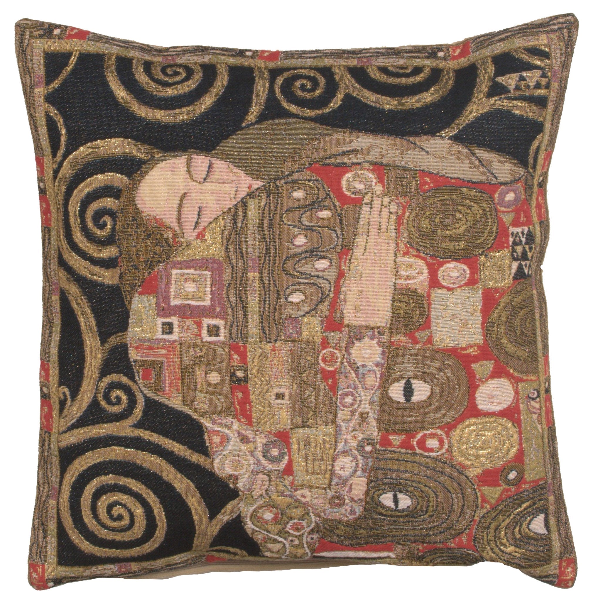 The Accomplissement Black European Cushion Covers