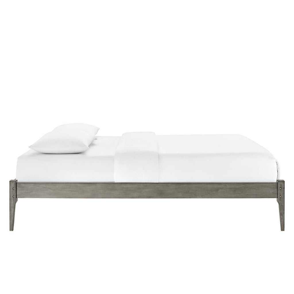 June Wood Queen Platform Bed Frame by Modway
