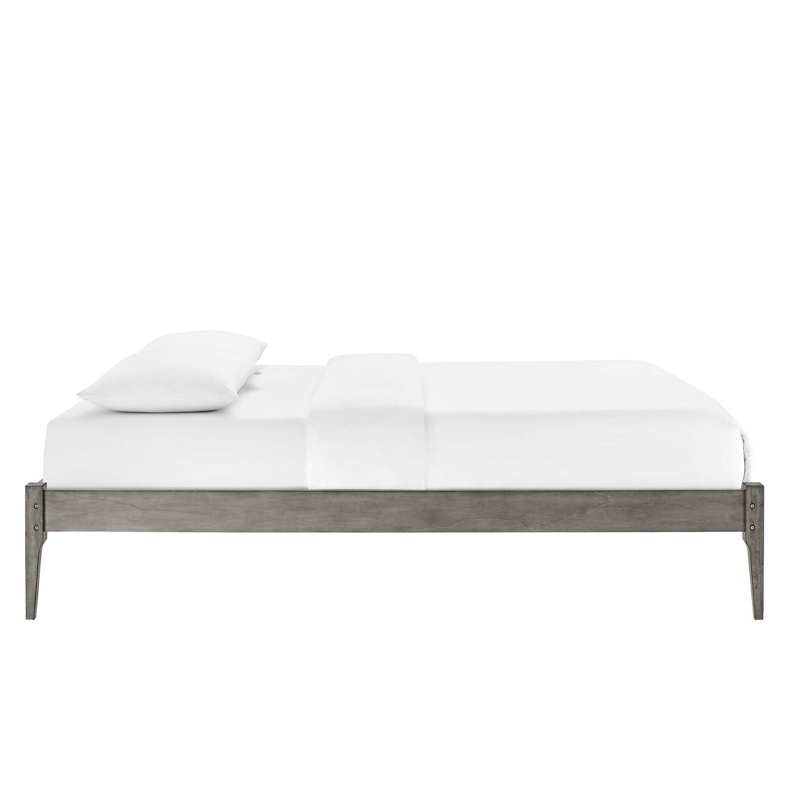 June Wood Queen Platform Bed Frame by Modway