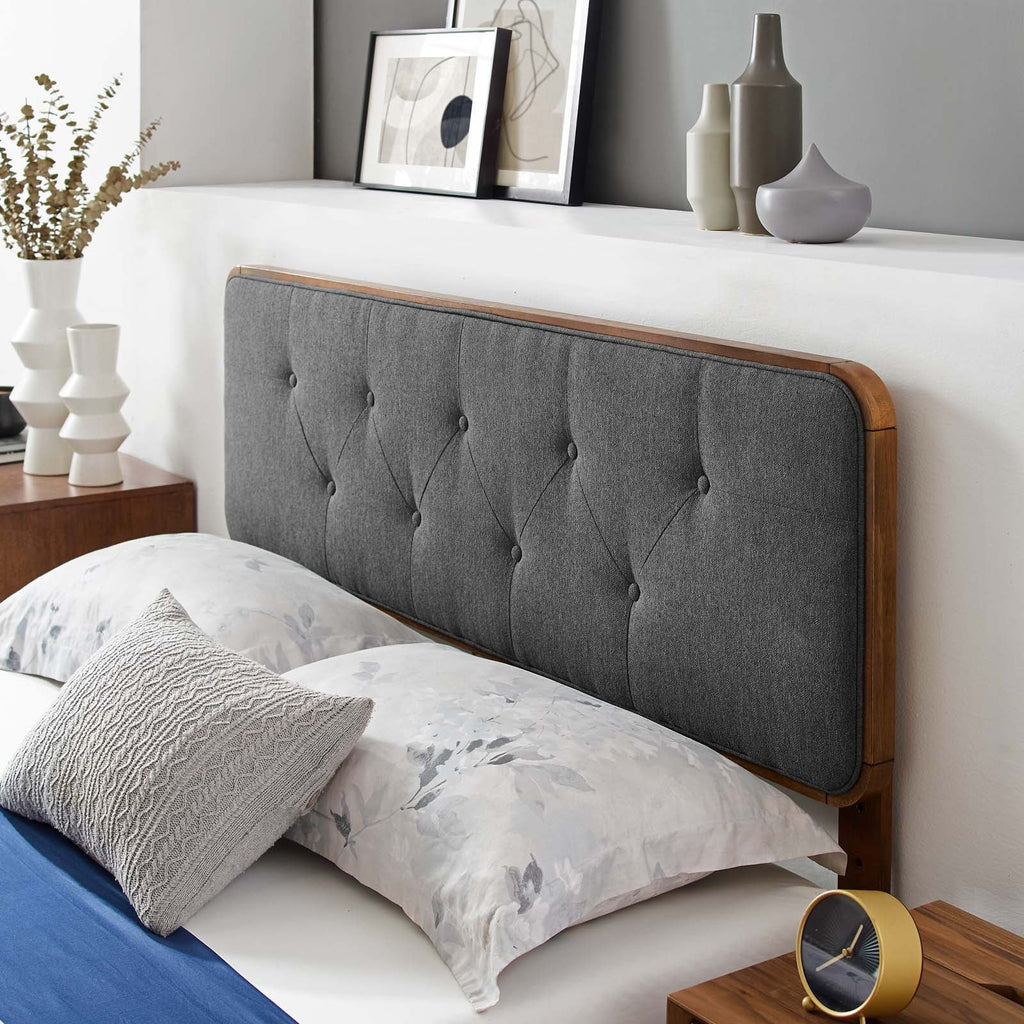 Bridgette Wood Full Platform Bed With Angular Frame by Modway