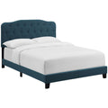 Amelia Upholstered Fabric Queen Bed by Modway