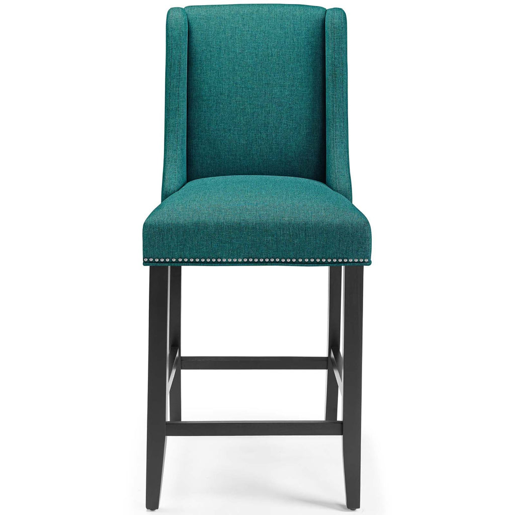Baron Upholstered Fabric Counter Stool by Modway