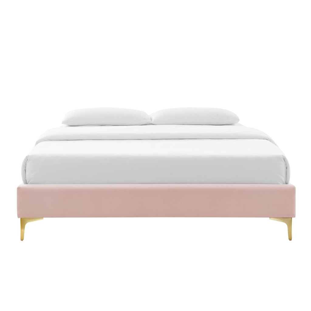 Sutton Performance Velvet Twin Bed Frame by Modway
