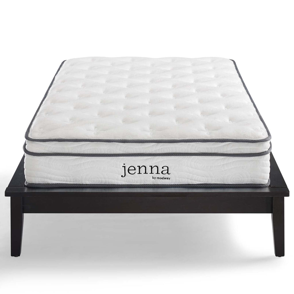 Jenna 8" Innerspring and Foam Narrow Twin Mattress by Modway