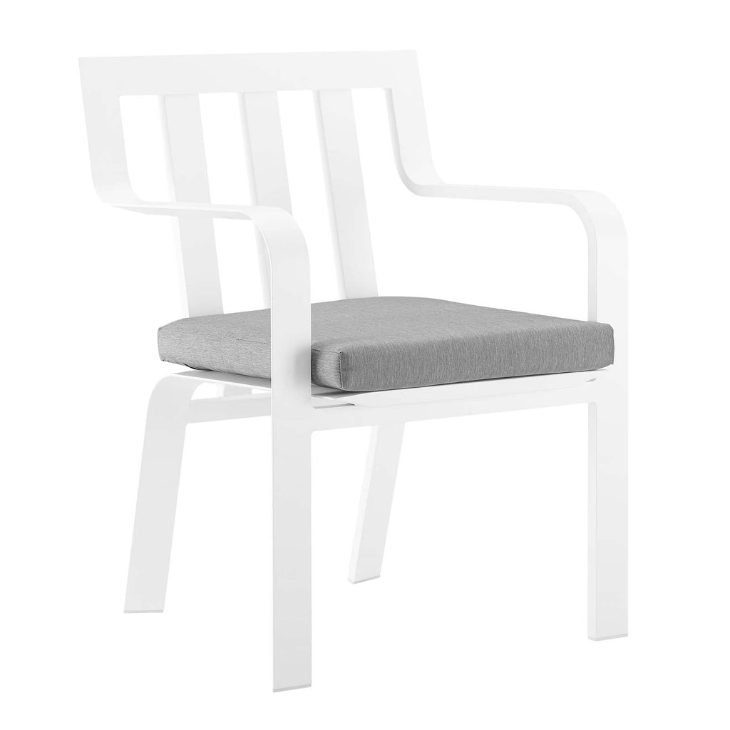 Baxley Outdoor Patio Aluminum Armchair Set of 2 by Modway