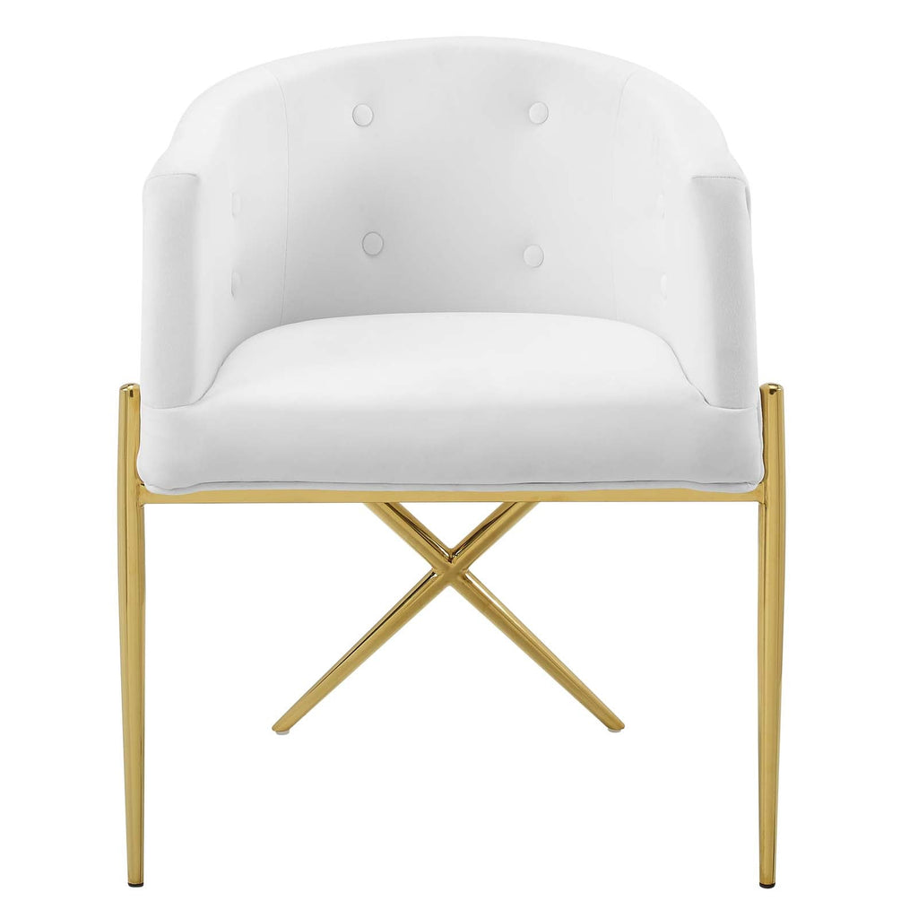 Savour Tufted Performance Velvet Accent Dining Armchair by Modway