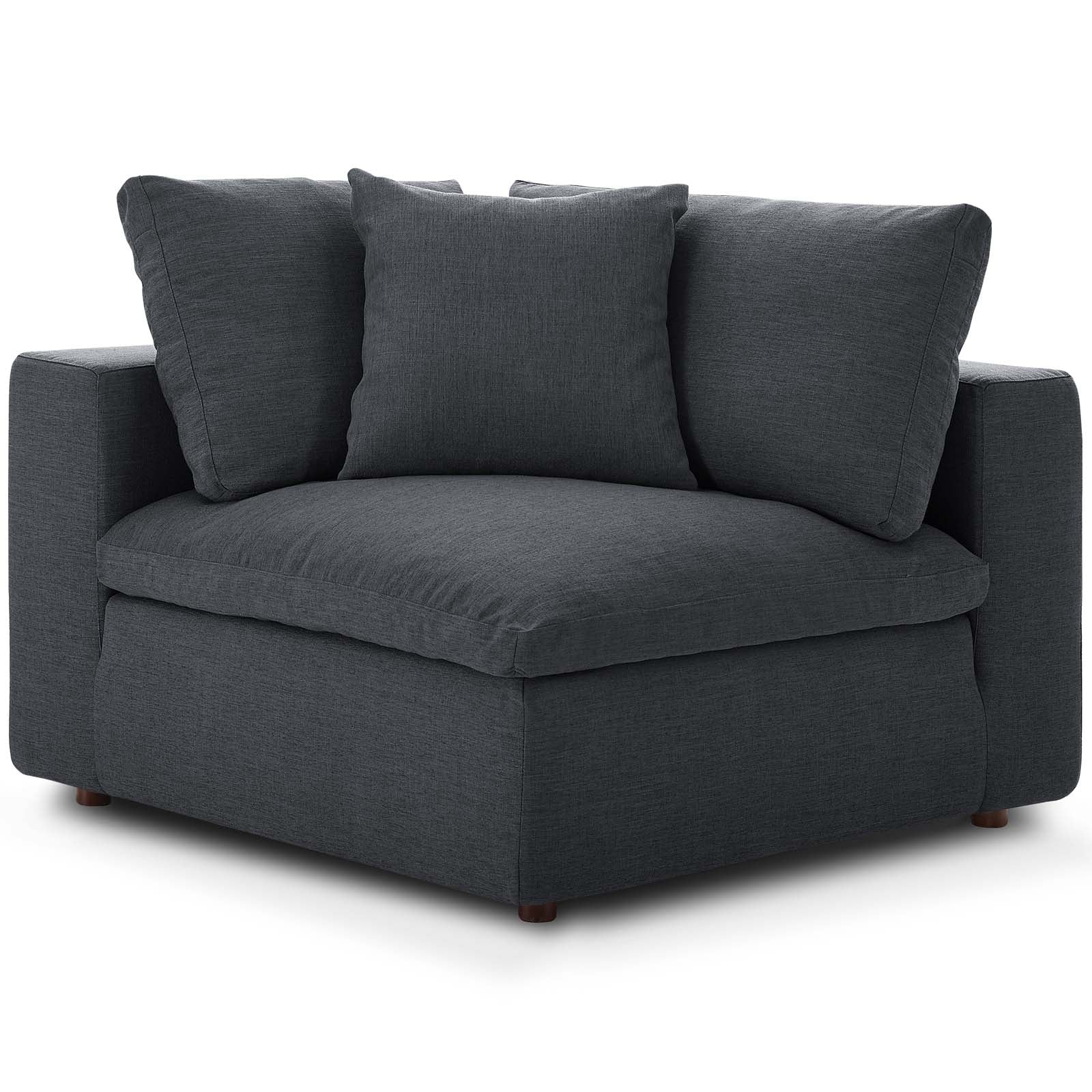 Commix 7-Piece Down Filled Overstuffed Sectional Sofa by Modway