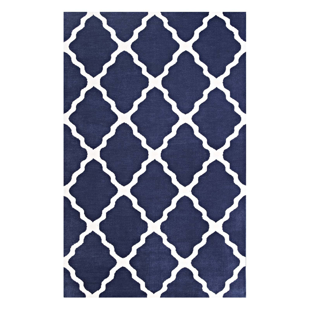 Marja Moroccan Trellis 8x10 Area Rug by Modway