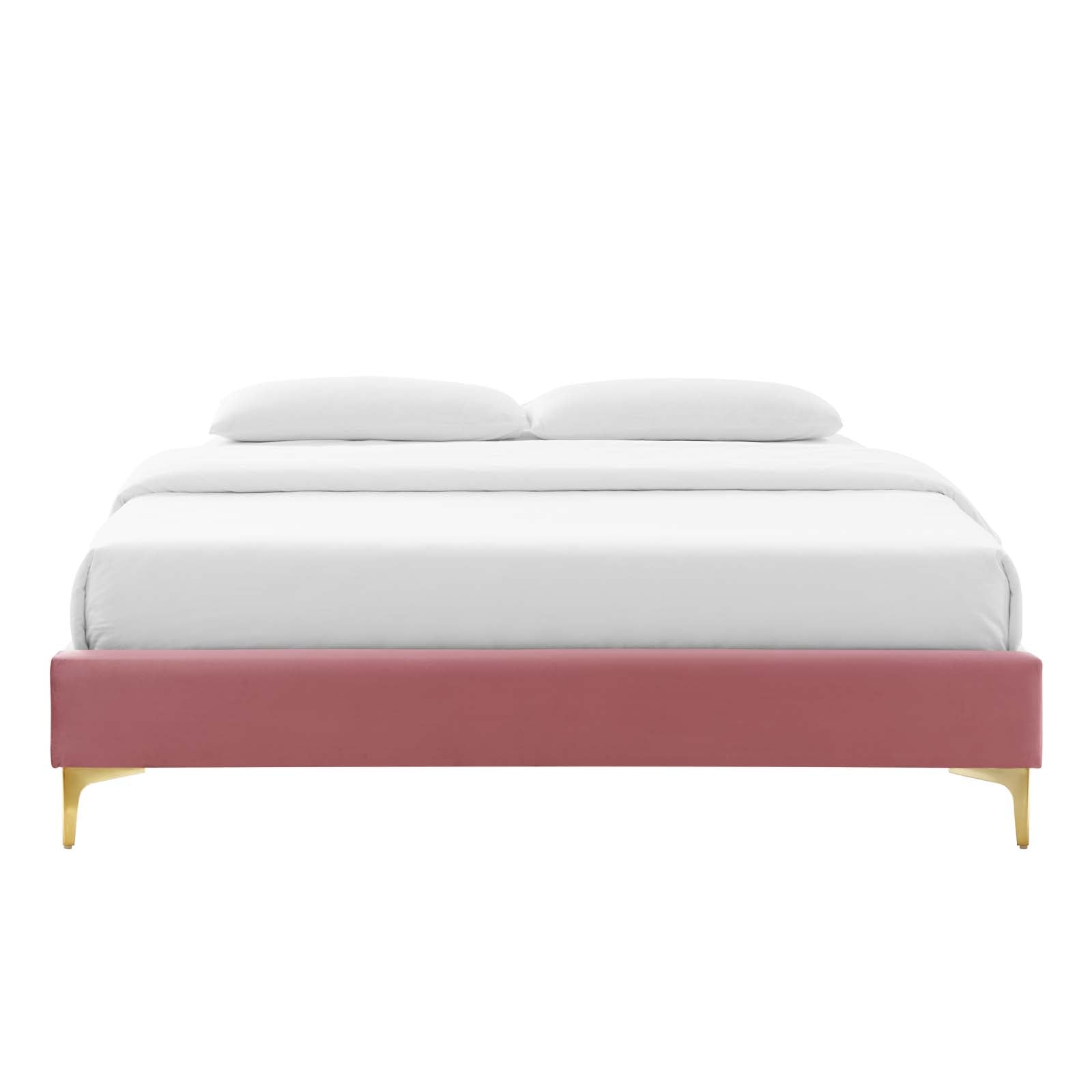 Sutton Performance Velvet Twin Bed Frame by Modway
