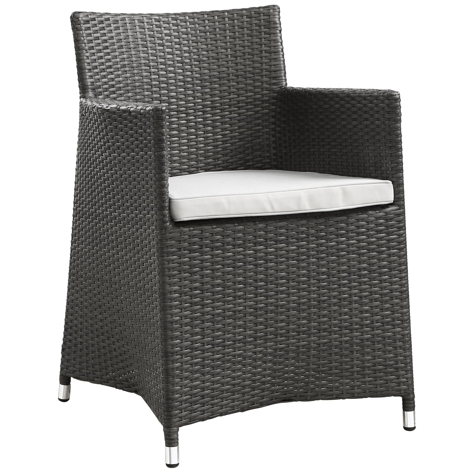 Junction 3 Piece Outdoor Patio Wicker Dining Set by Modway