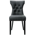 Silhouette Dining Vinyl Side Chair by Modway