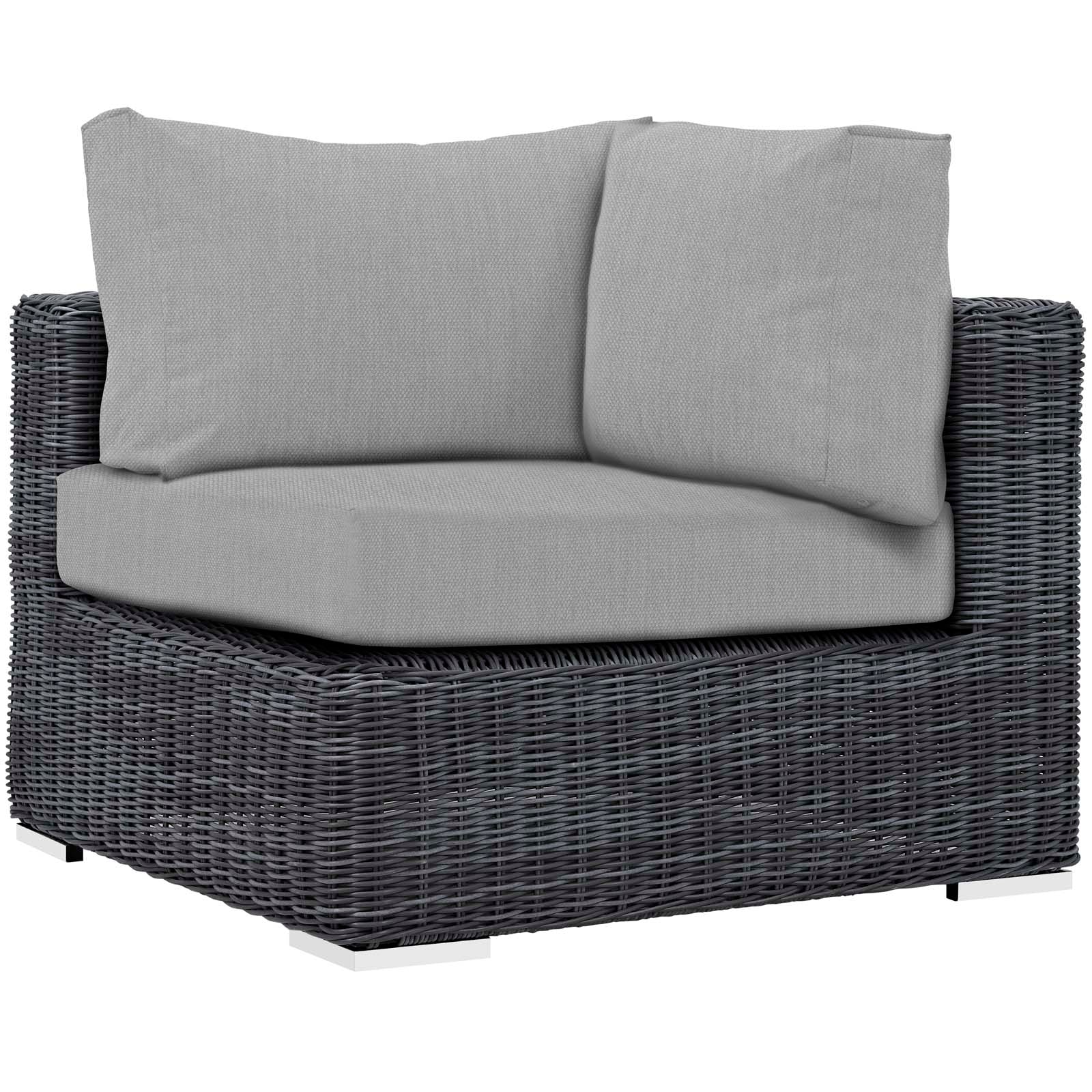 Summon Outdoor Patio Sunbrella¨ Corner by Modway