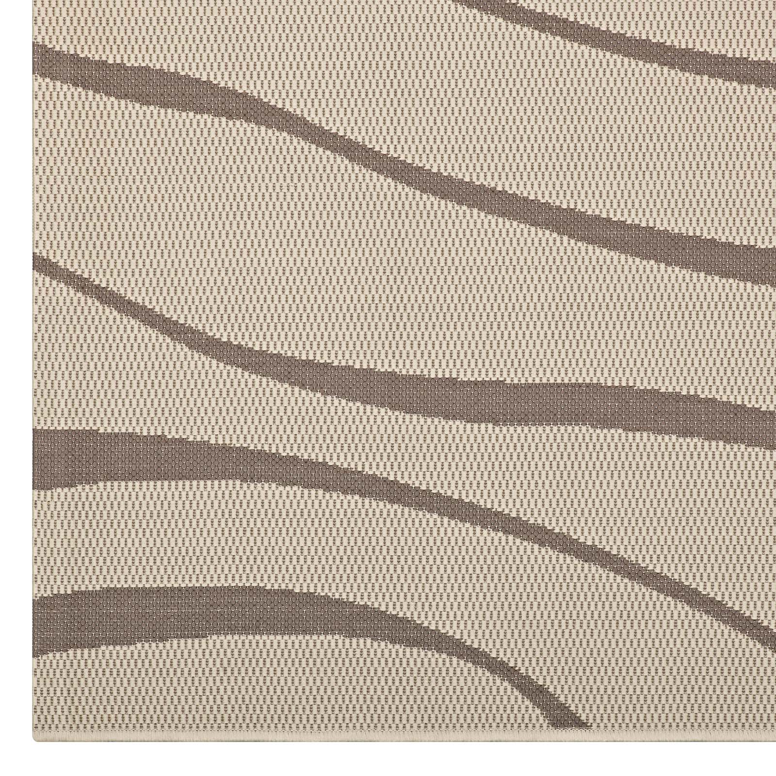 Surge Swirl Abstract Indoor and Outdoor 8x10 Area Rug by Modway