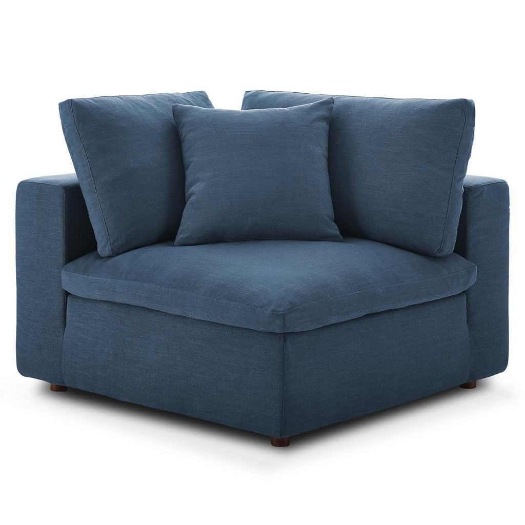 Commix 5-Piece Down Filled Overstuffed Armless Sectional Sofa by Modway