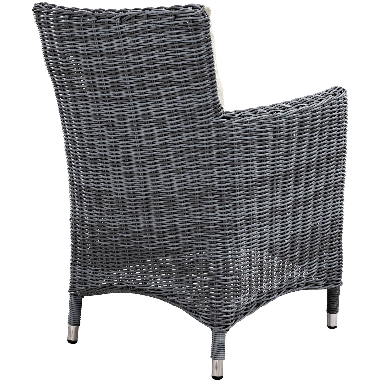 Summon 4 Piece Outdoor Patio Sunbrella¨ Dining Set by Modway