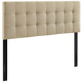 Lily Upholstered Fabric Queen Headboard by Modway