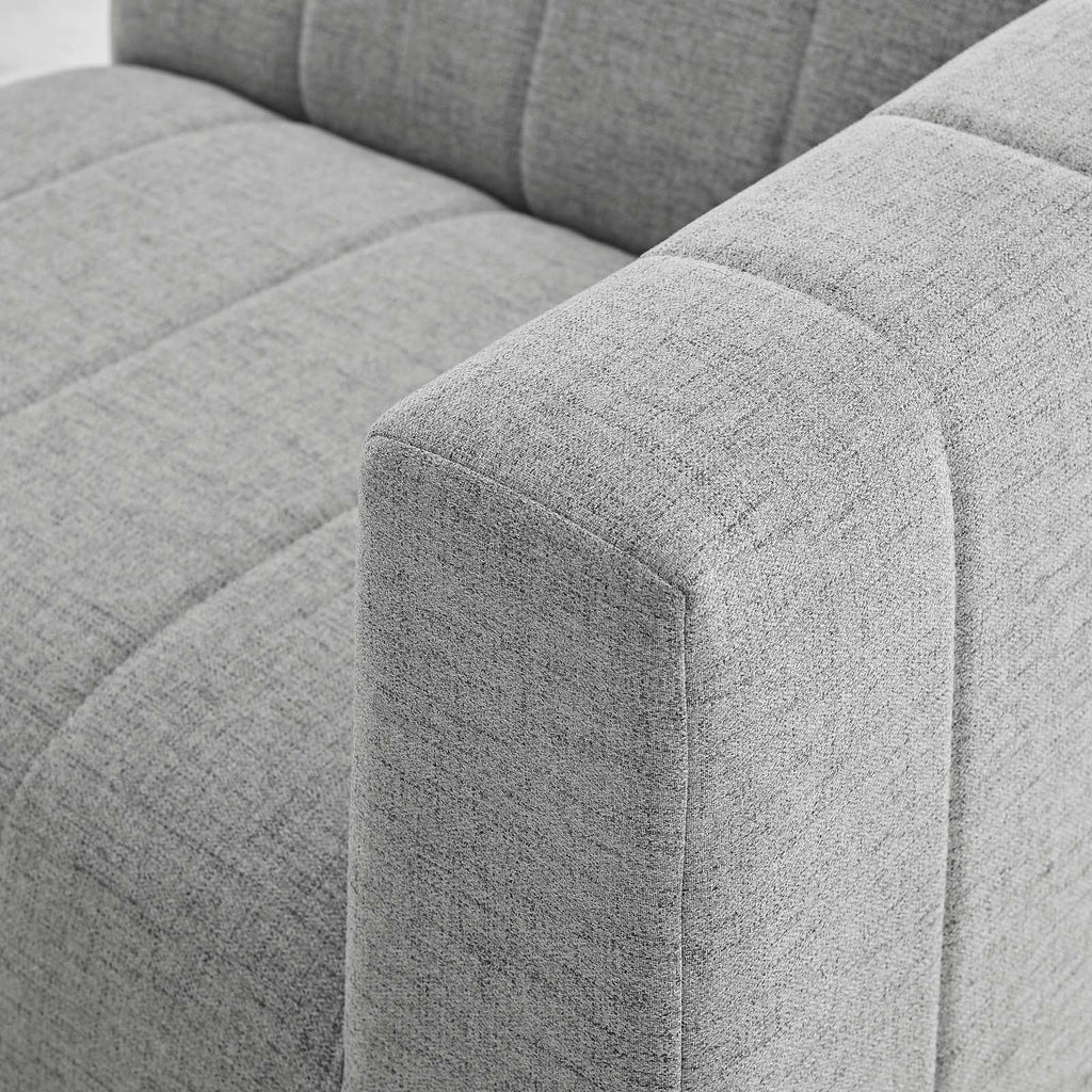 Bartlett 5-Piece Upholstered Fabric Sectional Sofa by Modway