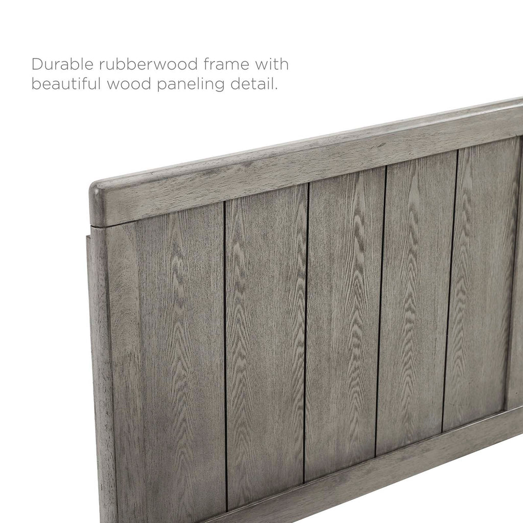 Alana Wood Queen Platform Bed With Splayed Legs by Modway