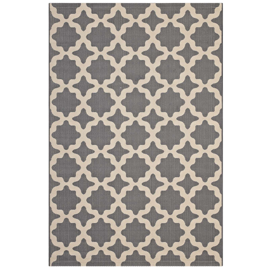 Cerelia Moroccan Trellis Indoor and Outdoor 5x8 Area Rug by Modway