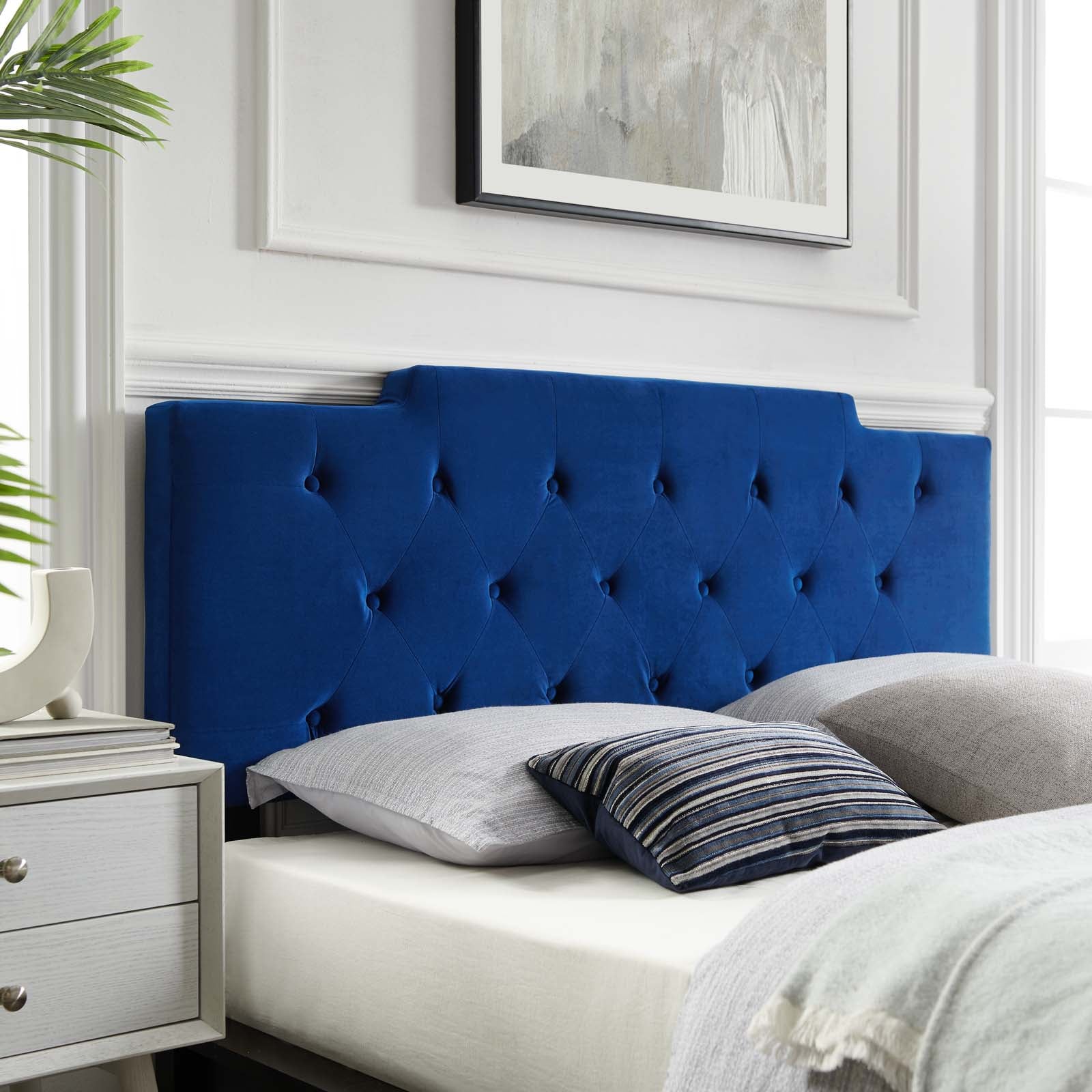 Juliet Tufted Performance Velvet King/California King Headboard by Modway