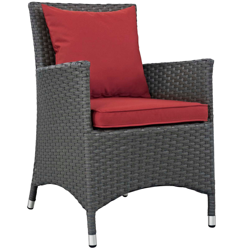 Sojourn 11 Piece Outdoor Patio Sunbrella¨ Dining Set by Modway