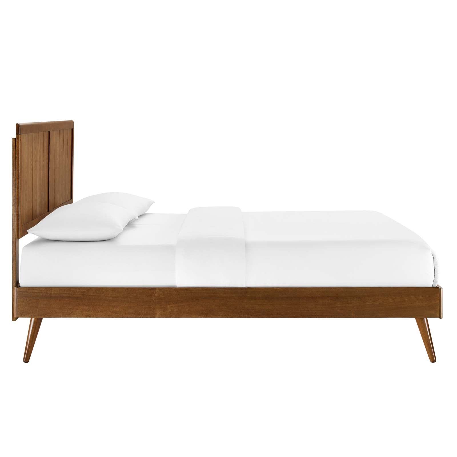 Alana Wood Twin Platform Bed With Splayed Legs by Modway