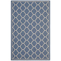 Avena Moroccan Quatrefoil Trellis Indoor and Outdoor 5x8 Area Rug by Modway