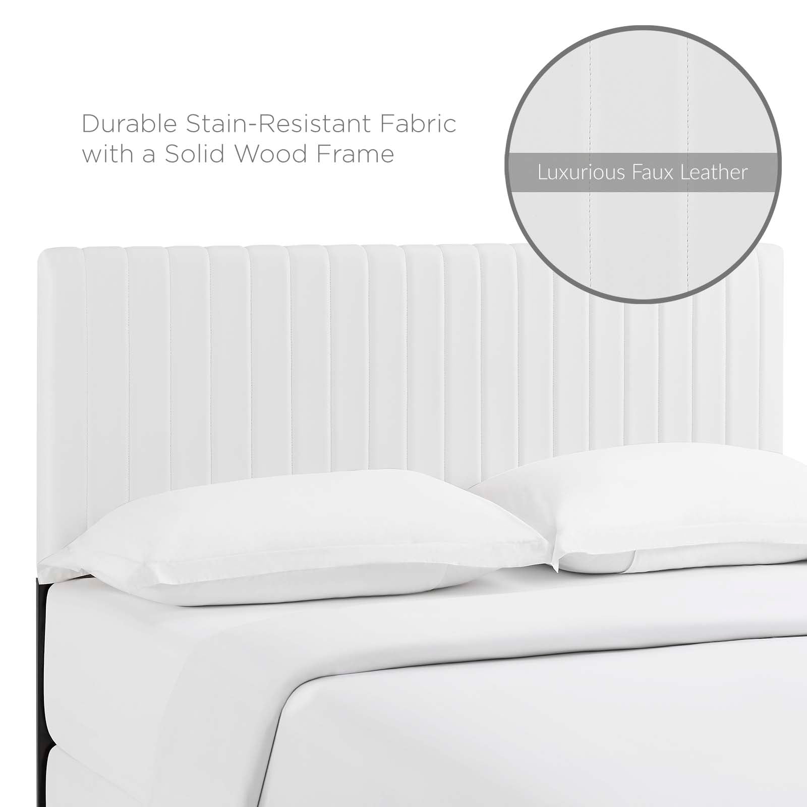 Keira Faux Leather Full / Queen Headboard by Modway