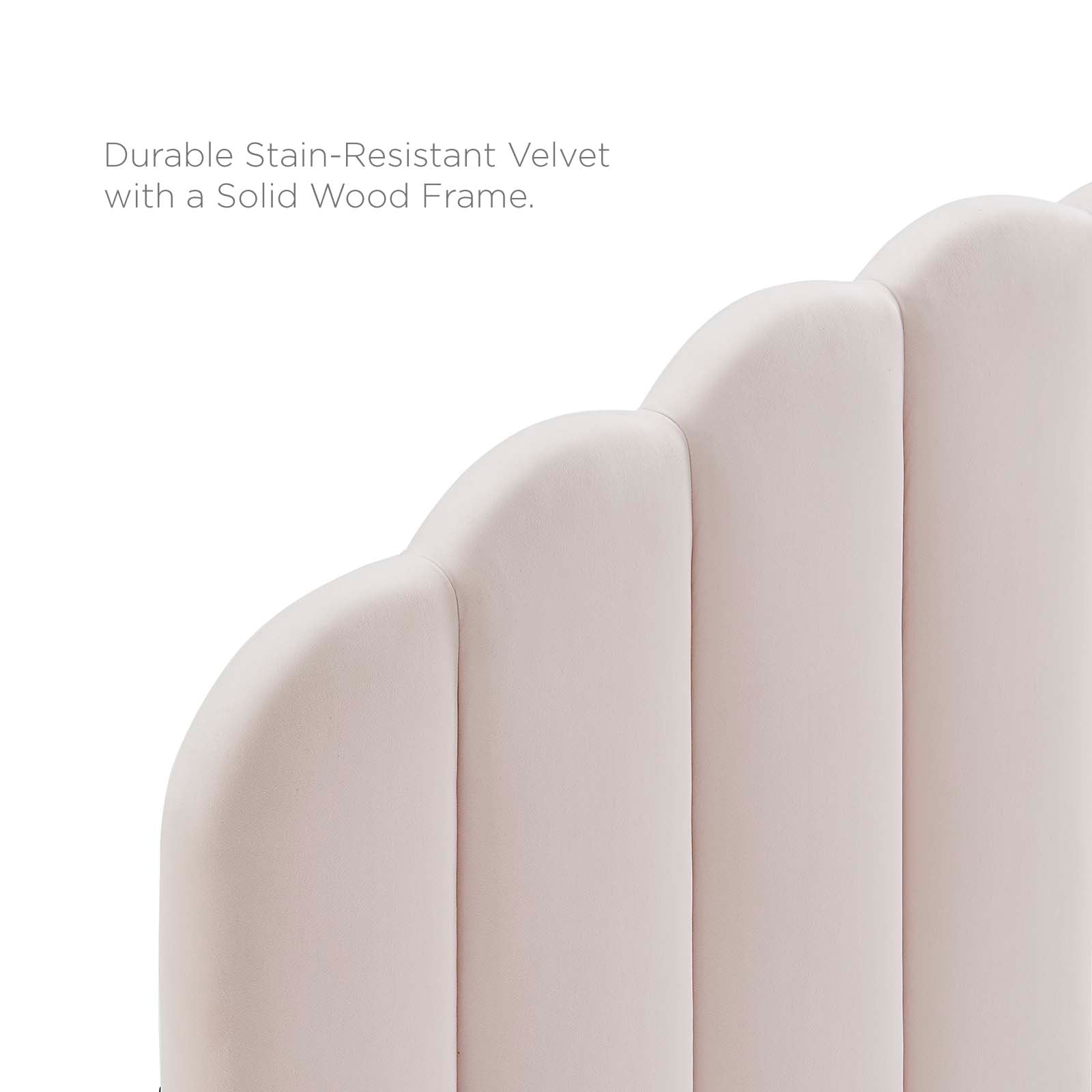 Veronique Performance Velvet Twin Headboard by Modway
