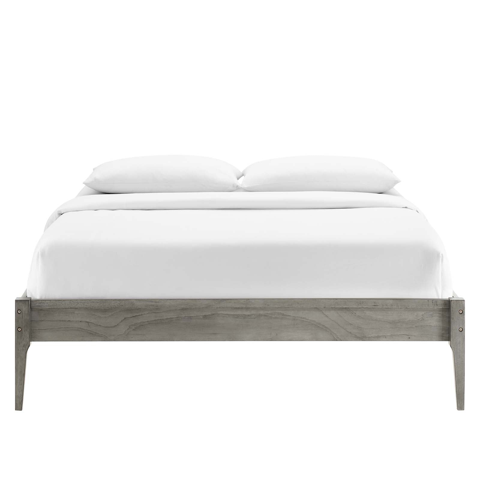 June Wood Queen Platform Bed Frame by Modway