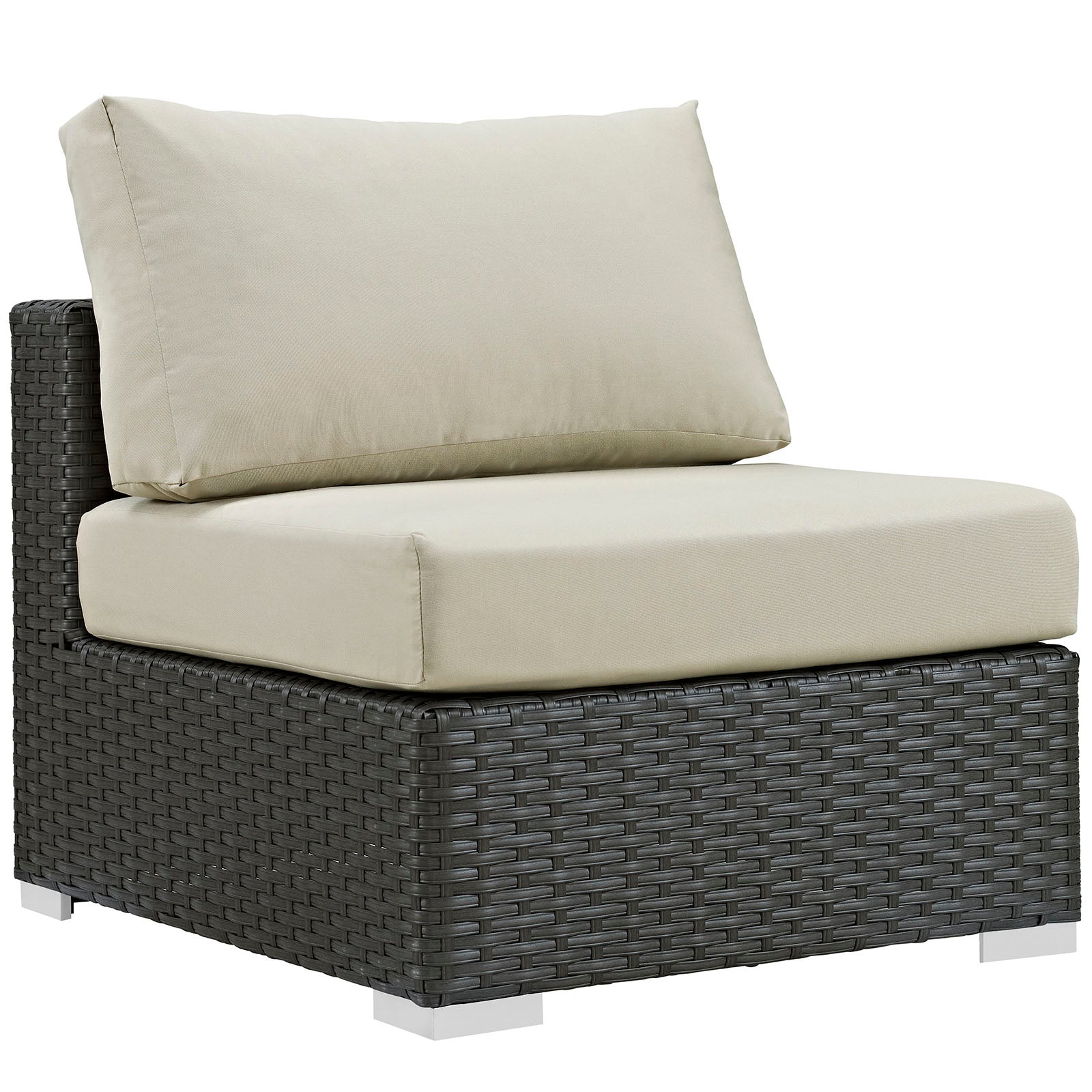 Sojourn 10 Piece Outdoor Patio Sunbrella¨ Sectional Set by Modway