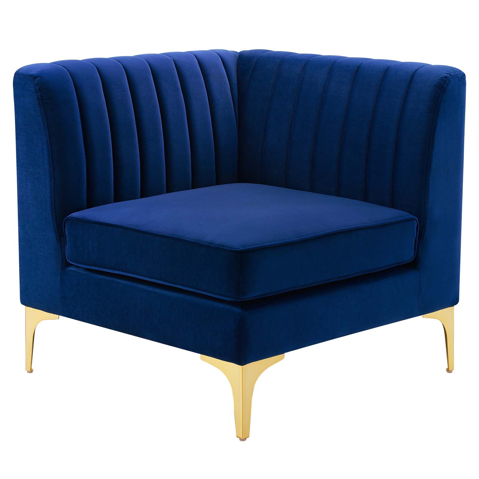 Triumph Channel Tufted Performance Velvet Loveseat by Modway