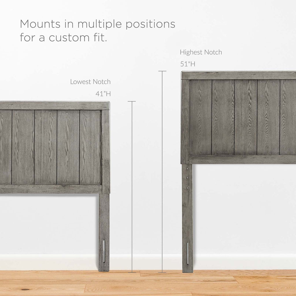 Alana Wood Twin Platform Bed With Splayed Legs by Modway