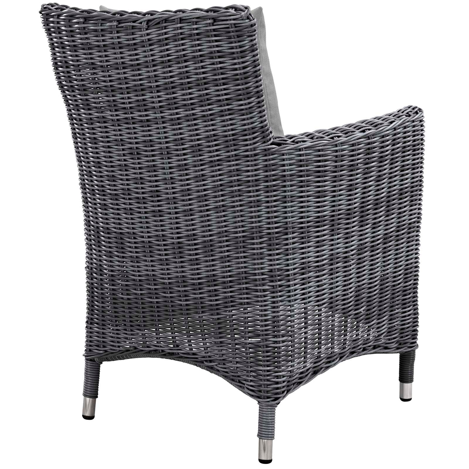 Summon 4 Piece Outdoor Patio Sunbrella¨ Dining Set by Modway