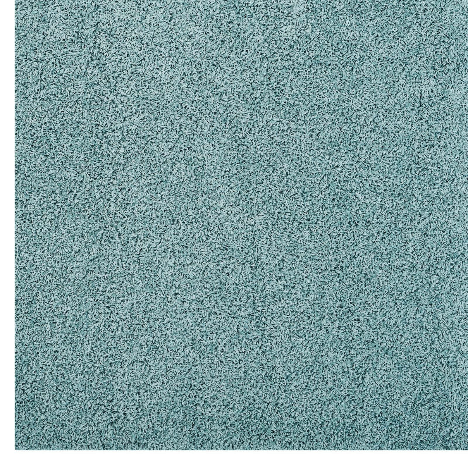 Enyssa Solid 5x8 Shag Area Rug by Modway