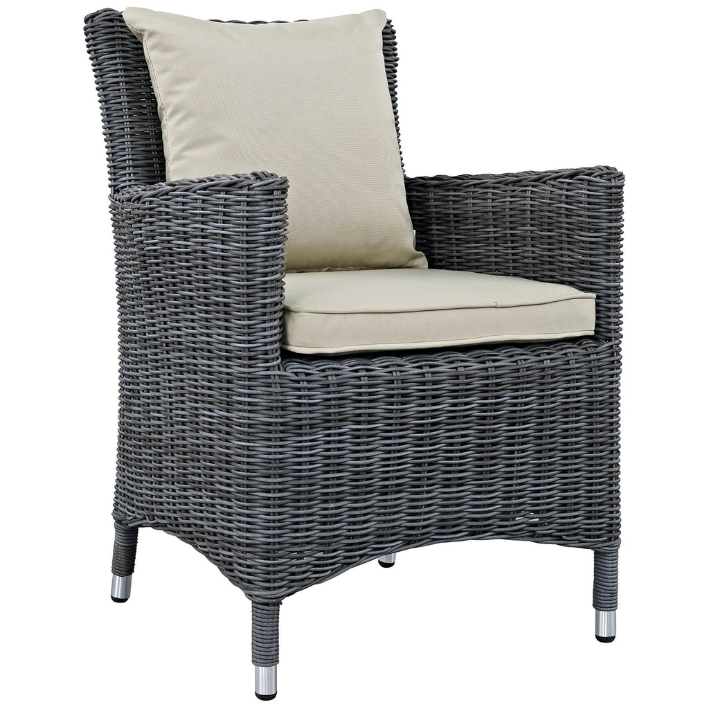 Summon 2 Piece Outdoor Patio Sunbrella¨ Dining Set by Modway