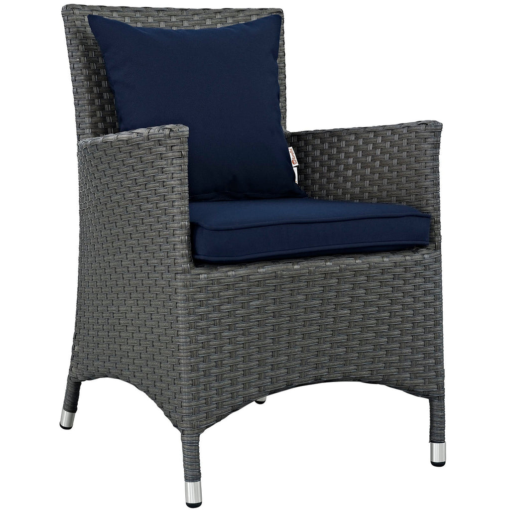 Sojourn 11 Piece Outdoor Patio Sunbrella¨ Dining Set by Modway