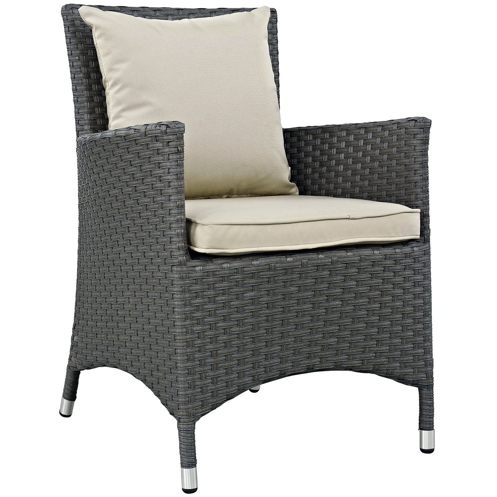 Sojourn 11 Piece Outdoor Patio Sunbrella¨ Dining Set by Modway