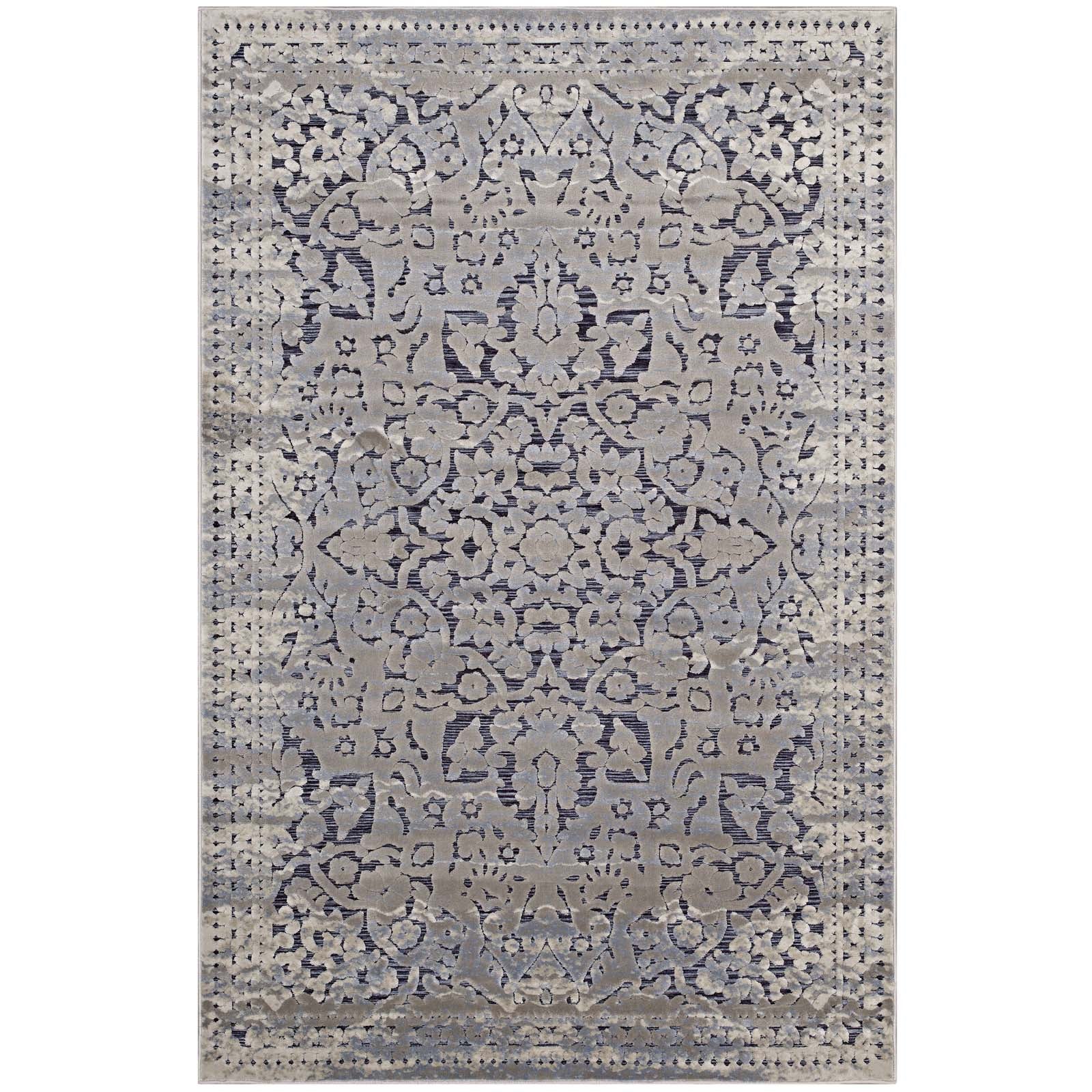 Margarida Distressed Vintage Turkish 8x10 Area Rug by Modway