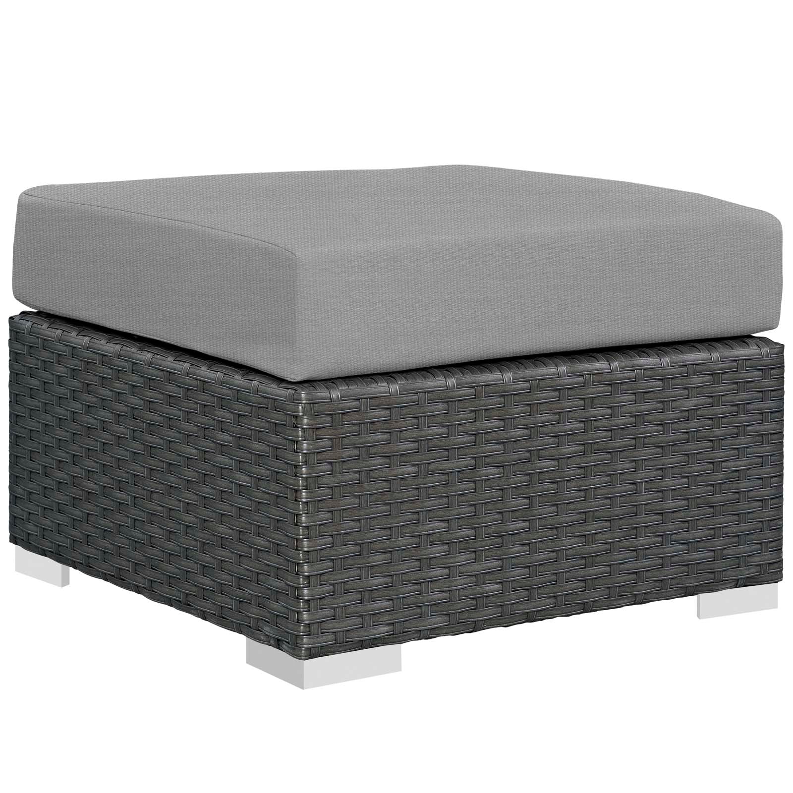 Sojourn Outdoor Patio Sunbrella¨ Ottoman by Modway