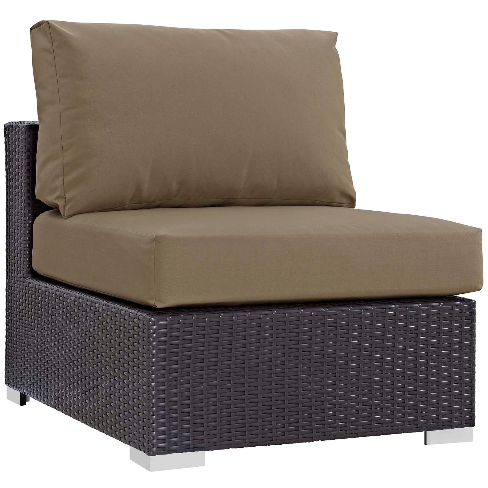 Convene 5 Piece Set Outdoor Patio with Fire Pit by Modway