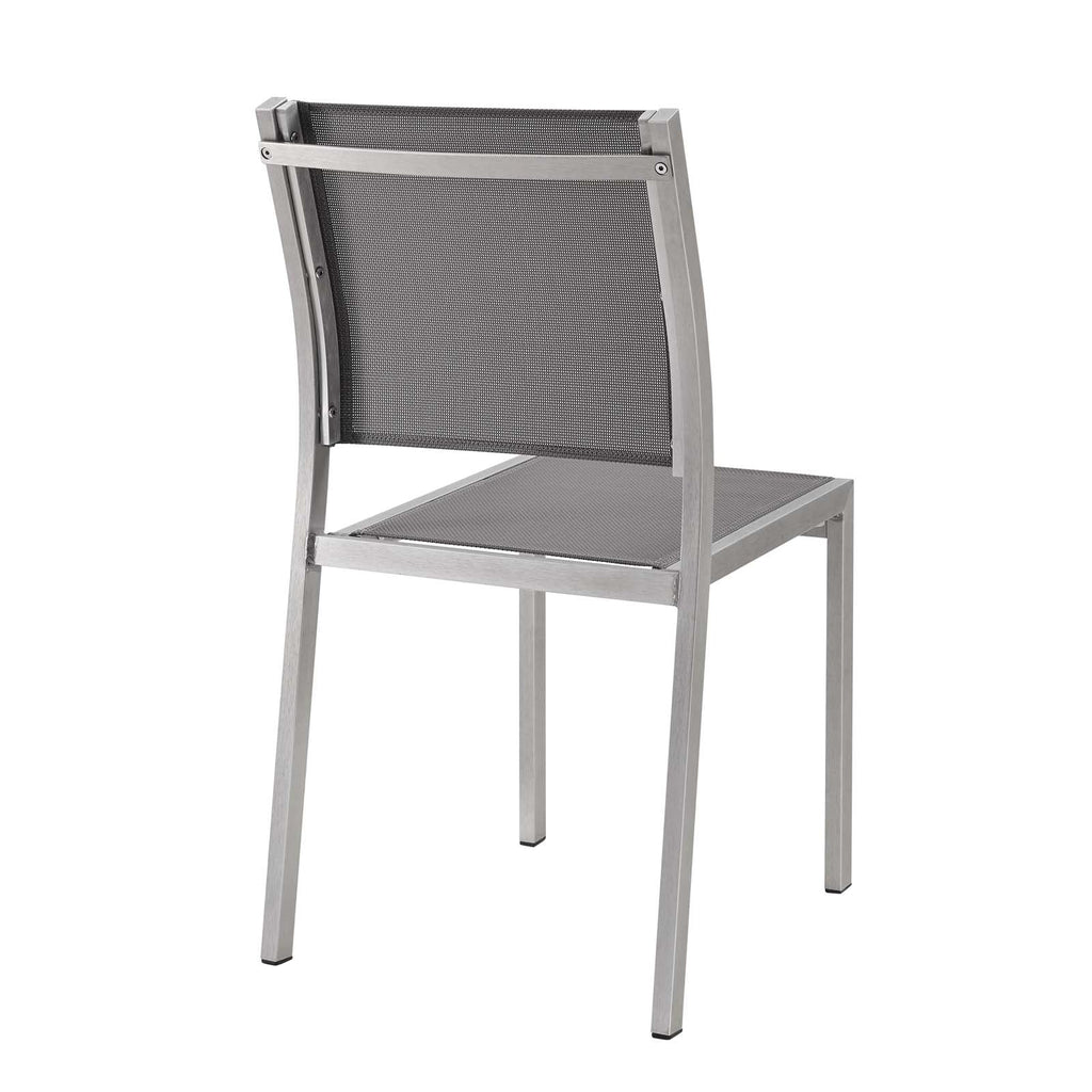 Shore Outdoor Patio Aluminum Side Chair Set of 2 by Modway