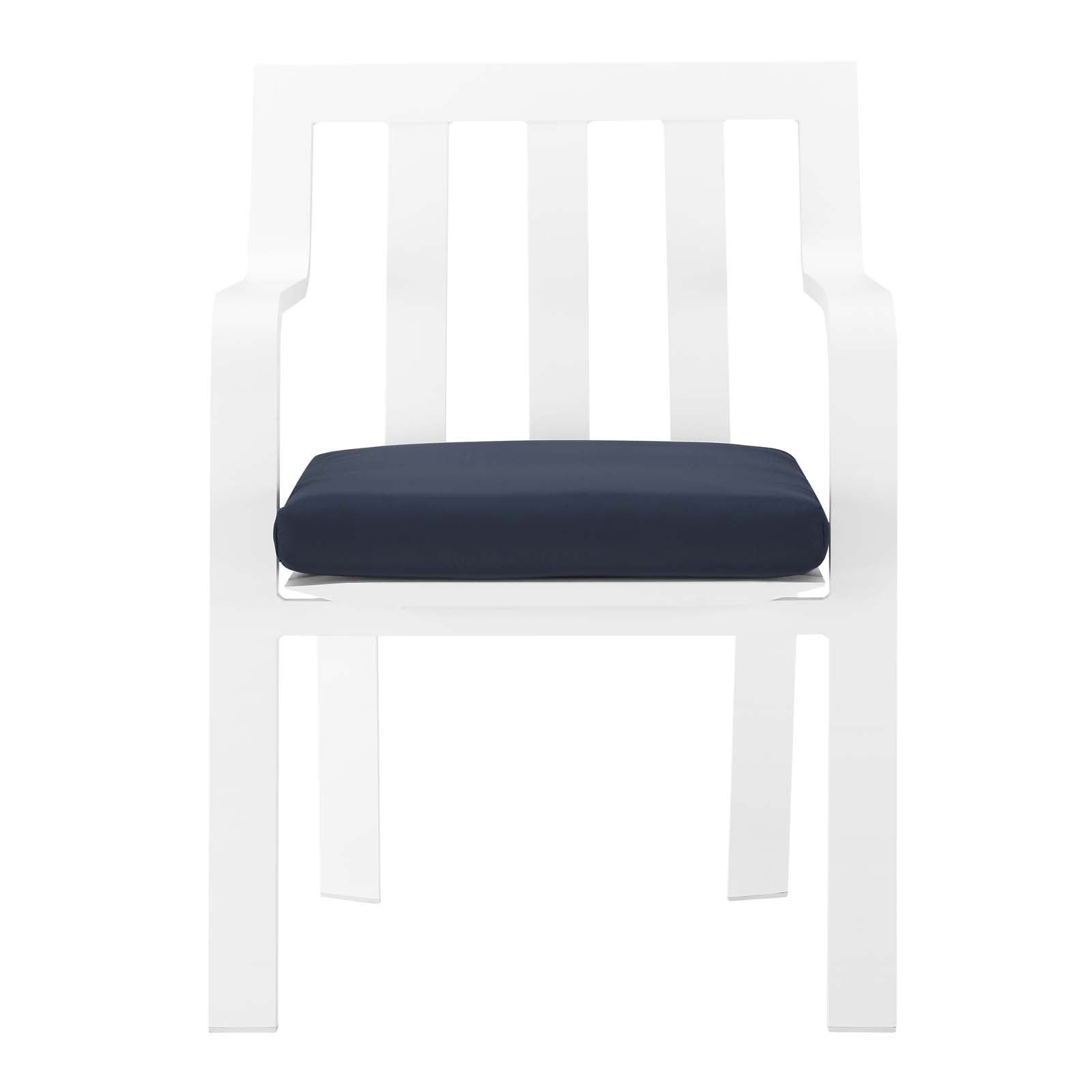 Baxley Outdoor Patio Aluminum Armchair Set of 2 by Modway