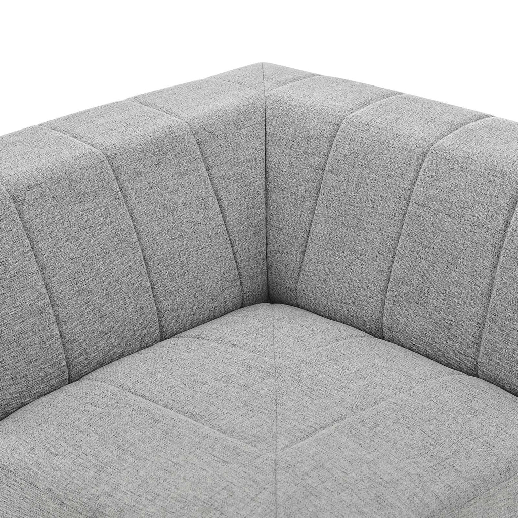 Bartlett Upholstered Fabric Corner Chair by Modway