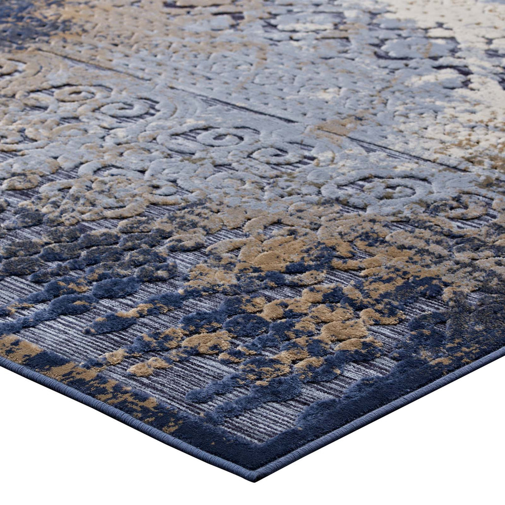 Kalene Distressed Vintage Turkish 5X8 Area Rug by Modway