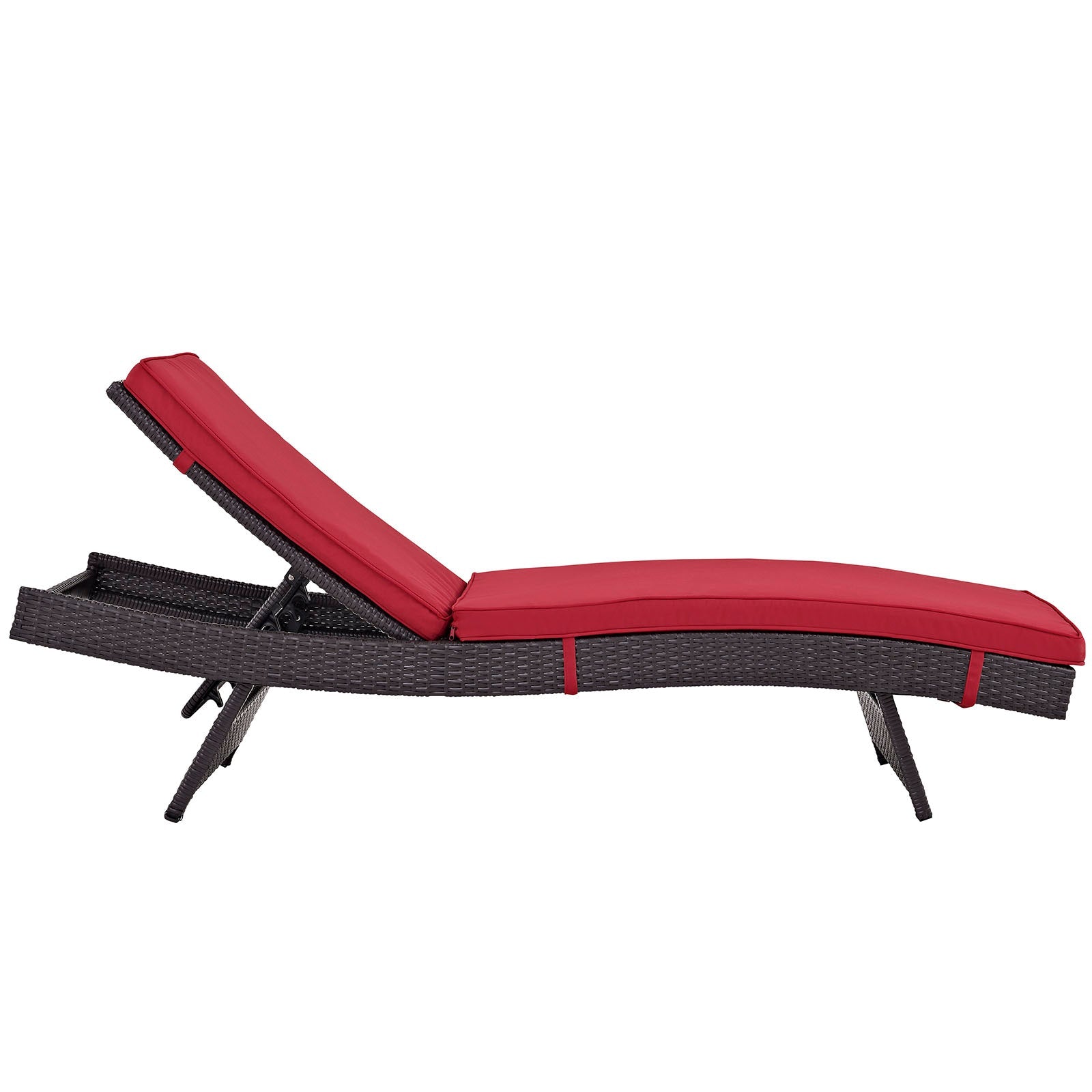 Convene Outdoor Patio Chaise Set of 4 by Modway