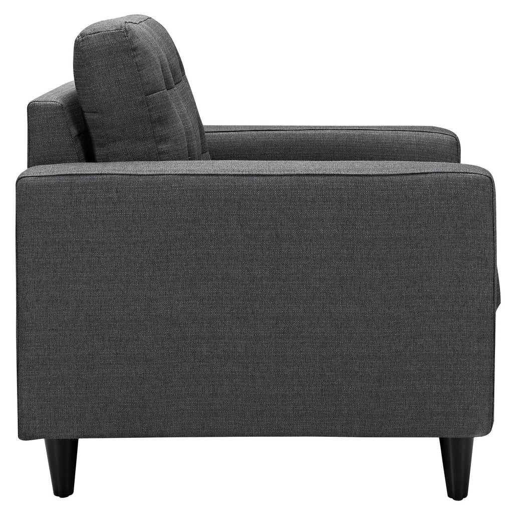 Empress Upholstered Fabric Armchair by Modway