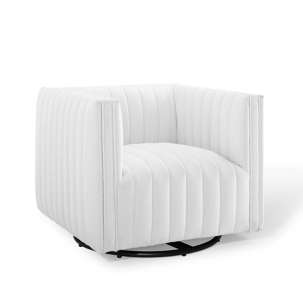 Conjure Tufted Swivel Upholstered Armchair by Modway